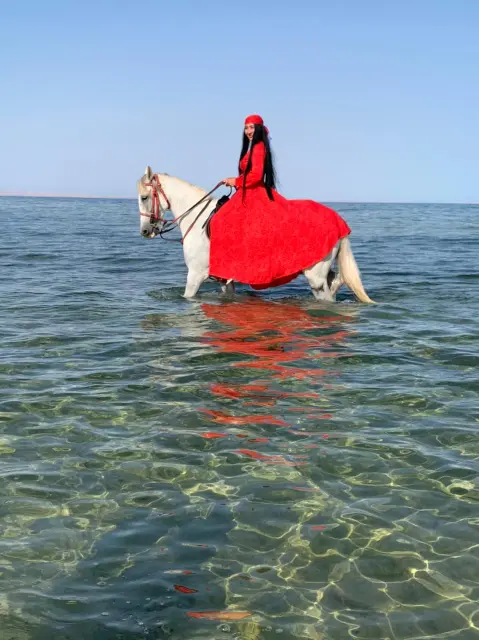 Horse Riding On Beach